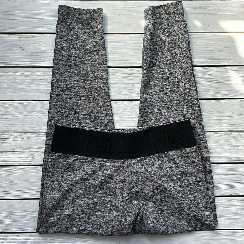 VS PINK Ultimate Legging Logo Grey size M - Picture 2 of 7